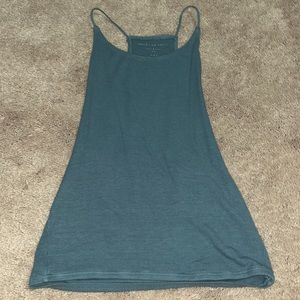 Teal racer back tank